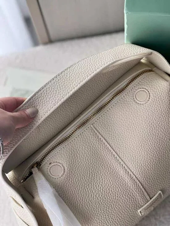 Songmont Drippy soft pebbled premium leather crossbody bag purse - Picture 3 of 8